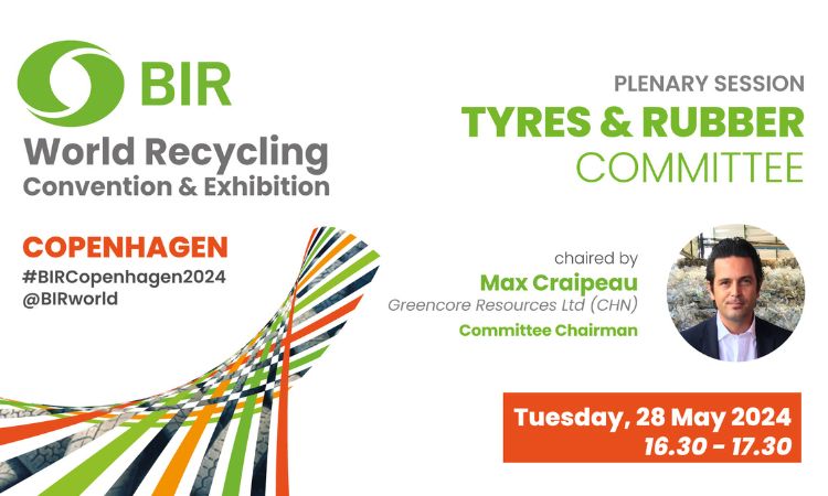 Robert Weibold will speak on pyrolysis and mechanical recycling at 2024 BIR Convention