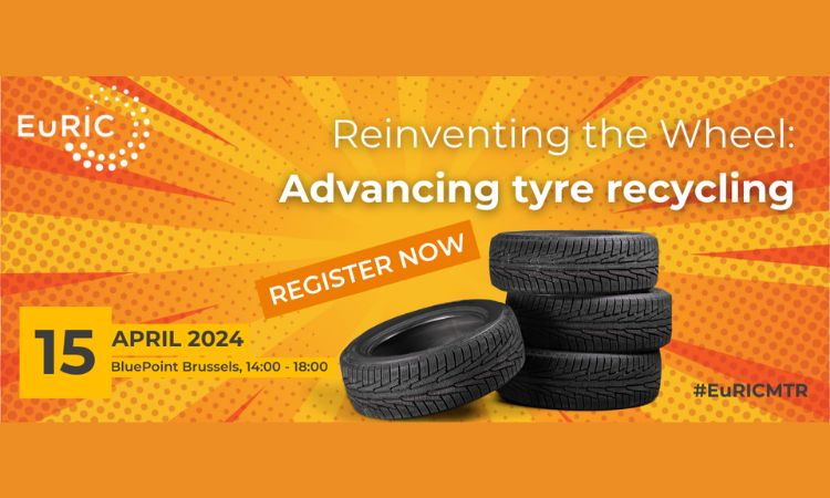 Last chance to register for EuRIC's "Reinventing the Wheel: Advancing tyre recycling" event