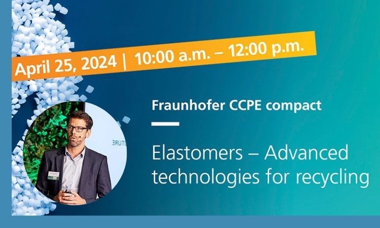 Robert Weibold to speak at Fraunhofer Cluster of Excellence Circular Plastics Economy CCPE