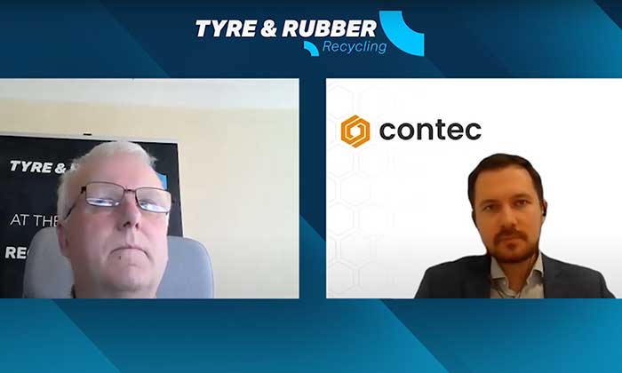Contec's CEO featured in the Tyre Recycling Podcast