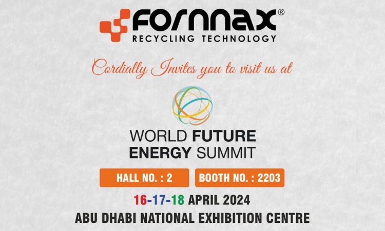 Visit Fornnax Technology at World Future Energy Summit 2024, Abu Dhabi, 16–18 April