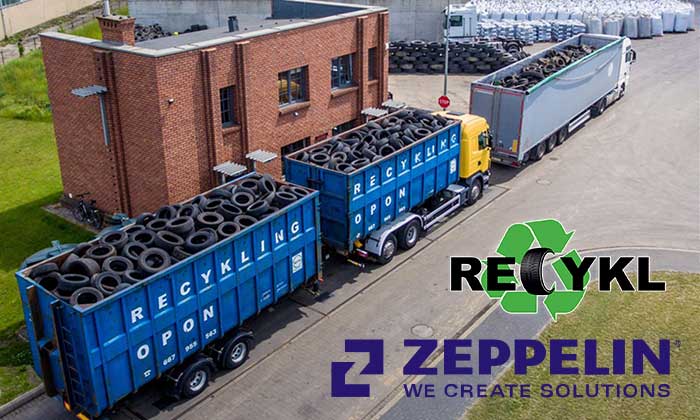 Zeppelin Systems and Recykl Group partner to take tire recycling to the next level