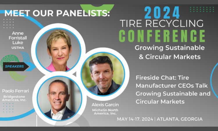 Full Agenda of Tire Recycling Conference 2024, May 14-17, Atlanta, Georgia
