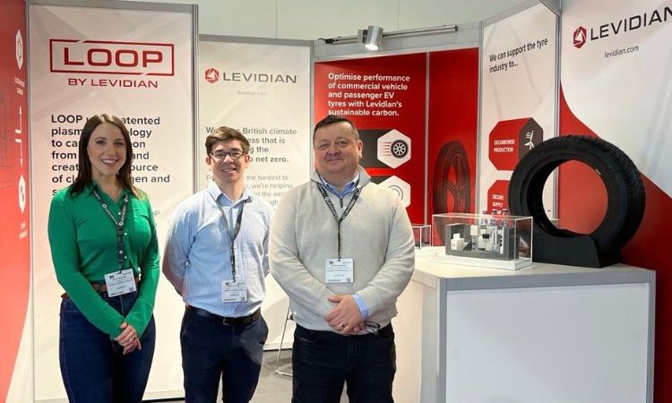 Levidian presented graphene-enhanced prototype truck tyre at Tire Technology Expo