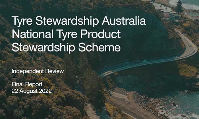 TSA released review of Australia’s Tyre Product Stewardship Scheme successes and failures