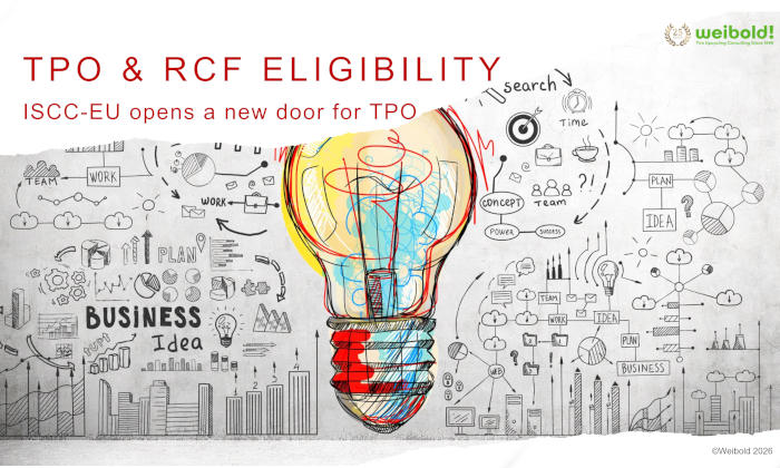 Weibold Academy: ISCC-EU opens a new door for TPO