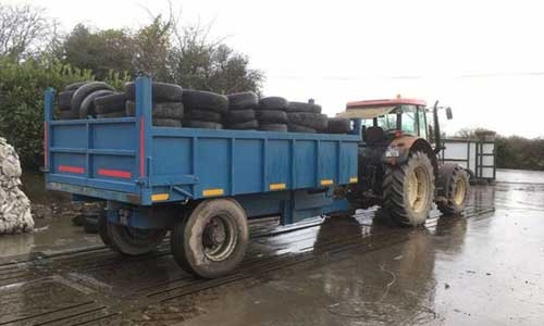  Irish minister considers expansion of farm tire recycling units after recent success