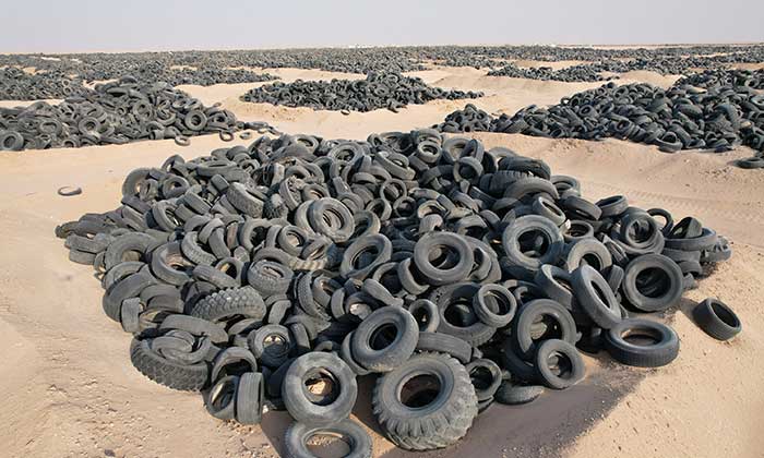 UAE’s Al-Kafour municipality takes action against hazardous tire recycling plant