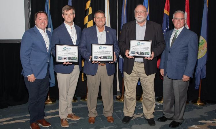 Alabama recognized for pioneering use of recycled tires in State Park road projects