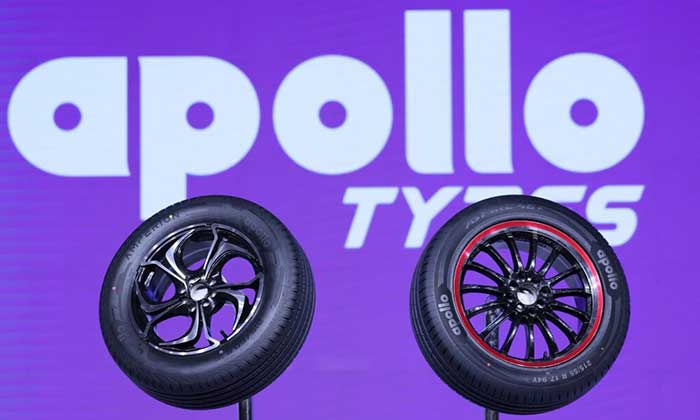 Apollo Tyres develops passenger vehicle tires with 75% sustainable materials