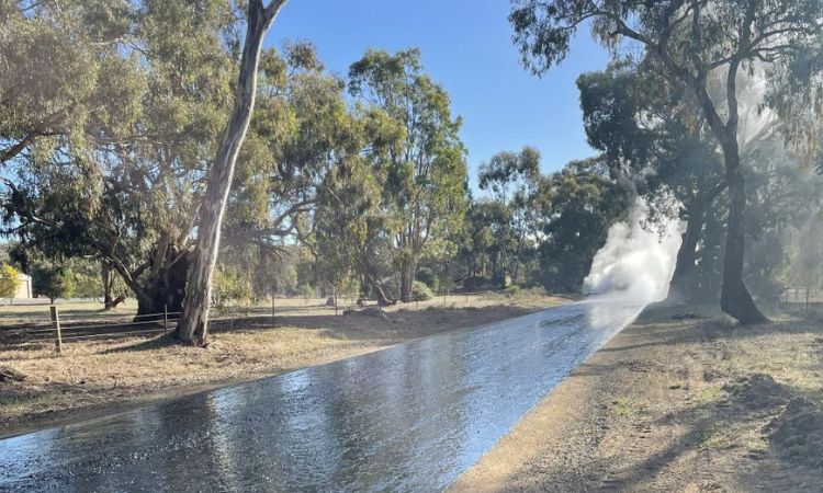 Australia's Ararat Rural City Council trials sustainable road sealing with recycled tires