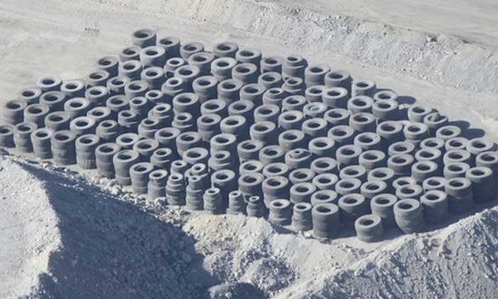 Massive illegal end-of-life tire dumps revealed in Australia