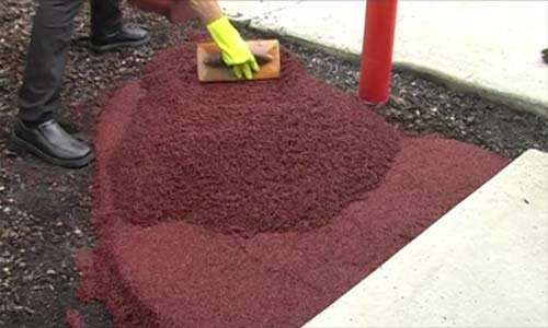 Australian city adopts footpath made from recycled tire rubber
