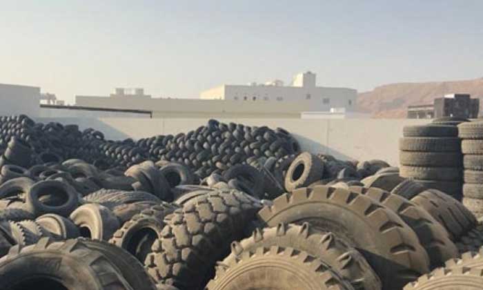Oman to recycle 30,000 tons of scrap tires to fight stockpiling