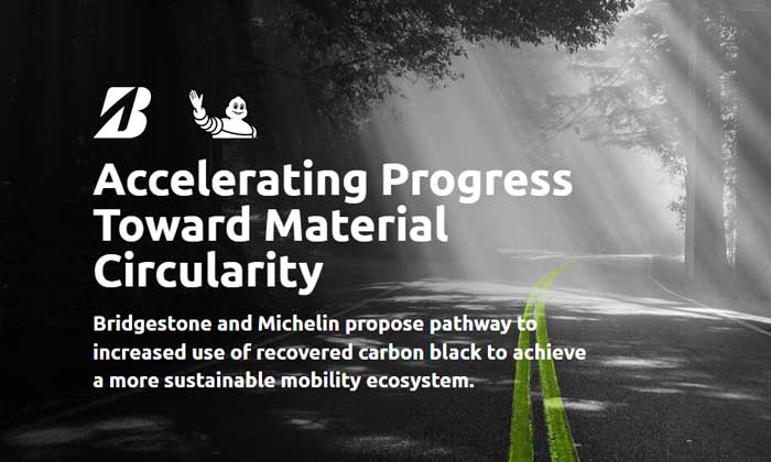 Michelin and Bridgestone to transform recovered carbon black into resource for new tires