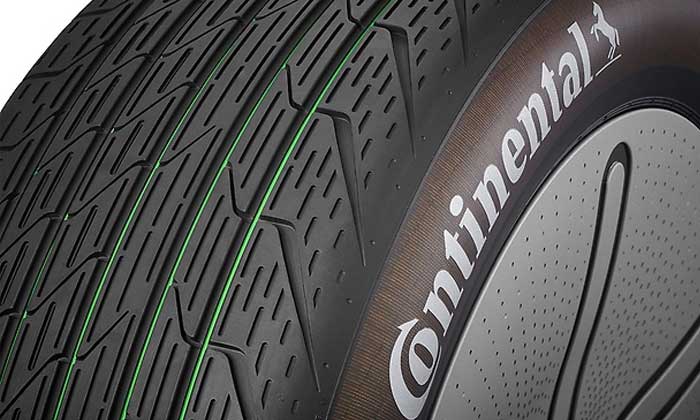 Continental Tires’ GreenConcept to use recycled rubber and PET in new tires