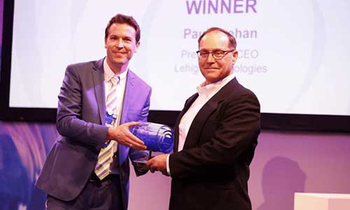 Innovative rubber powder producer Lehigh gets recognition in Davos
