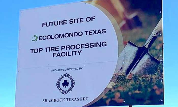 Ecolomondo announced US expansion and plans for new TDP plant in Shamrock, Texas