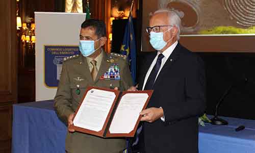 Italian Army signs agreement with Ecopneus to install recycled rubber pavement at the Military Hospital Center of Milan