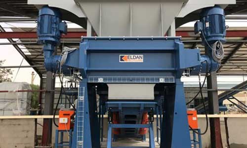 ELDAN reports about the success of its tire shredder with new frequency drive