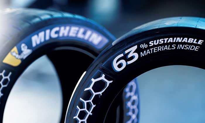 Enviro’s recovered Carbon Black in Michelin’s 63% sustainable-material tires