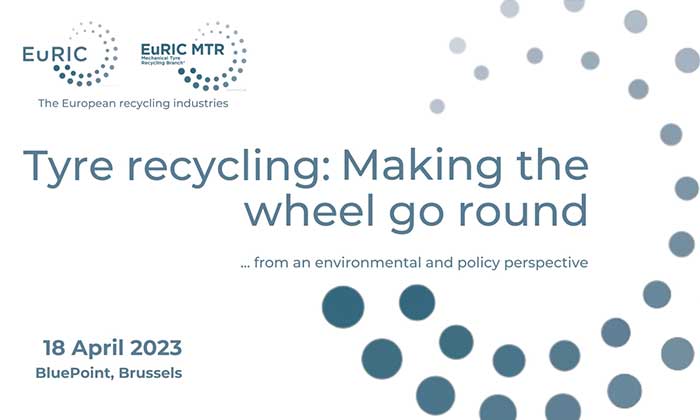 Over 100 participants at the first EuRIC’s conference dedicated to tire recycling