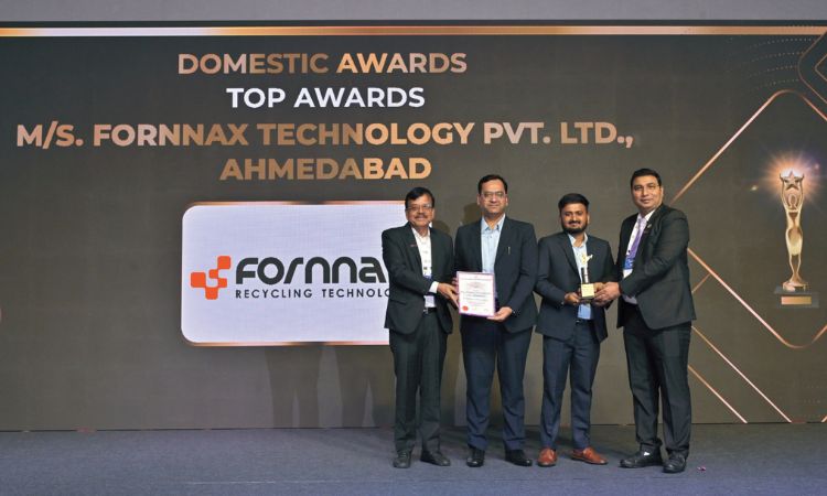 Fornnax wins Top Domestic Sales Award 2024-25 by AIRIA