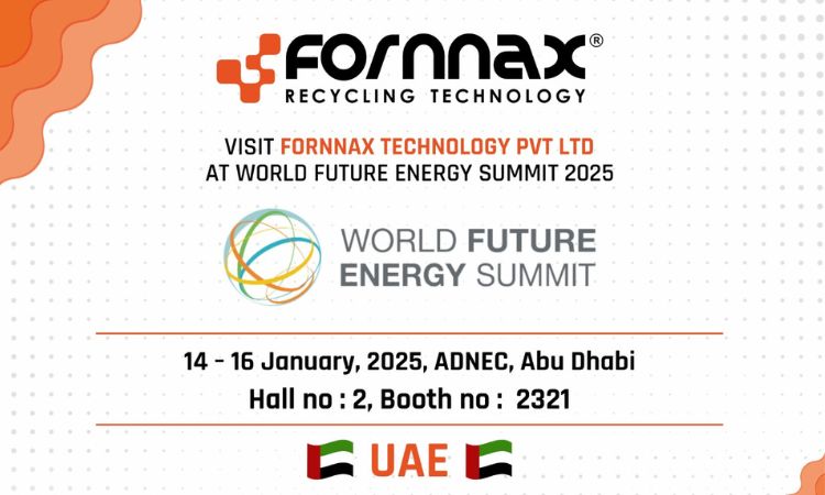 Visit Fornnax Technology at World Future Energy Summit 2025, Abu Dhabi, January 14–16