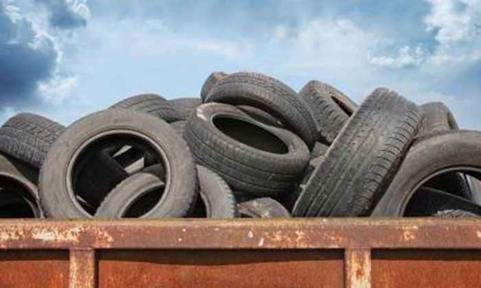 Galapagos Islands are free of waste tires