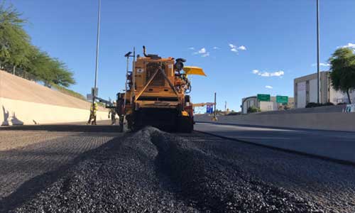 German chemical company Evonik helps using recycled tires in road construction