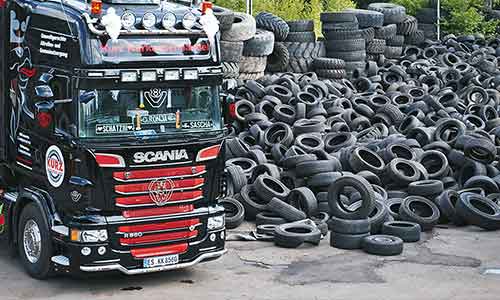 Germany reports remarkably high levels of tire recycling