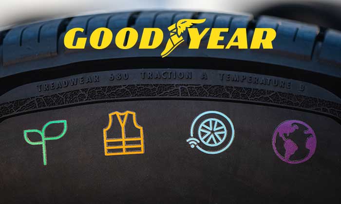 Goodyear introduced 90% sustainable-material demonstration tire