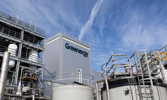 Greenergy expands biodiesel production capacity in UK and Amsterdam plants
