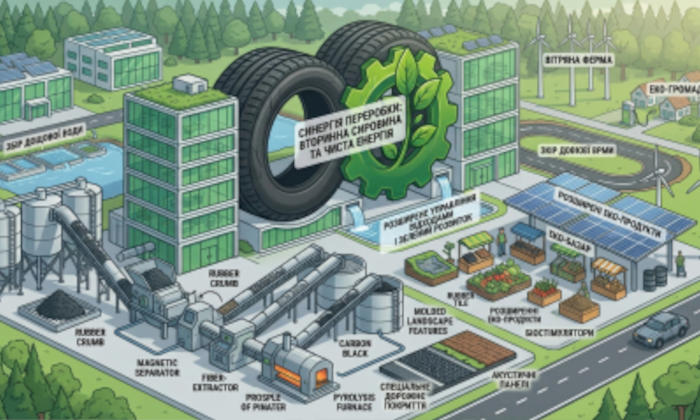 GREENWIN coordinates tire recycling and pyrolysis projects for Ukrainian and Moldovan SMEs