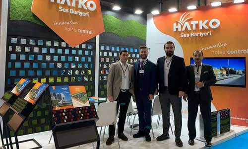 Turkish Hatko exports noise barriers from recycled tires to 79 countries