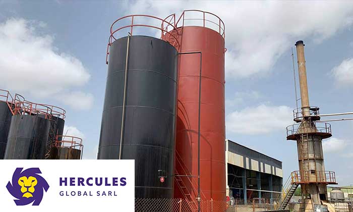 Senegal-based Hercules Global completes construction of tire and oil recycling plant