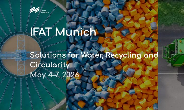 IFAT Munich 2026: Solutions for water, recycling and circularity
