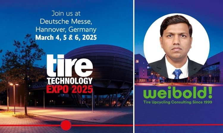 Meet Weibold speaking at Tire Technology Expo 2025 in Hannover, Germany, March 5