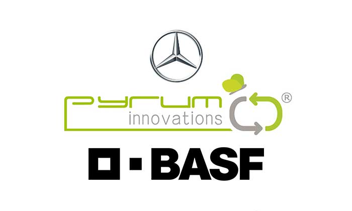 Mercedes-Benz cooperates with BASF and Pyrum to close the recycling loop