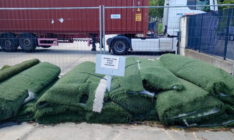 Mobile recycling technology for synthetic turf enhances rubber circularity