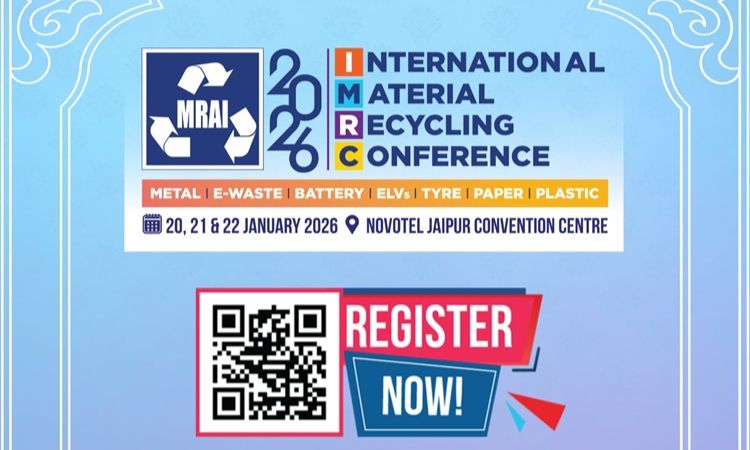 IMRC 2026 to bring global tire recycling leaders together in Jaipur on January 20-22