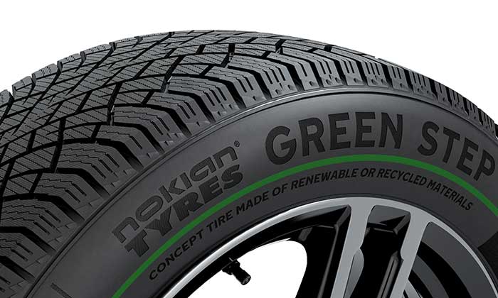 Nokian to manufacture tires from 93% recycled or renewable materials