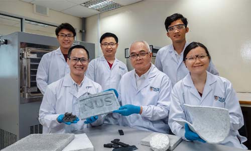 National University of Singapore develops world’s first aerogels from end-of-life tire rubber