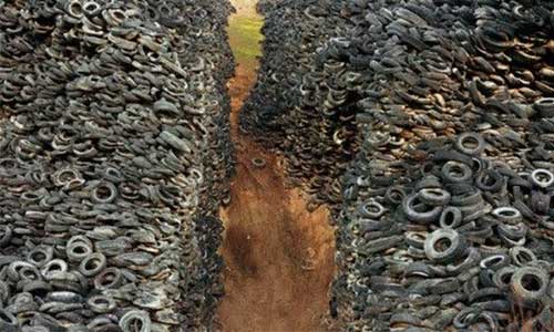 Renewed efforts to clean up a large end-of-life tire stockpile in New Zealand