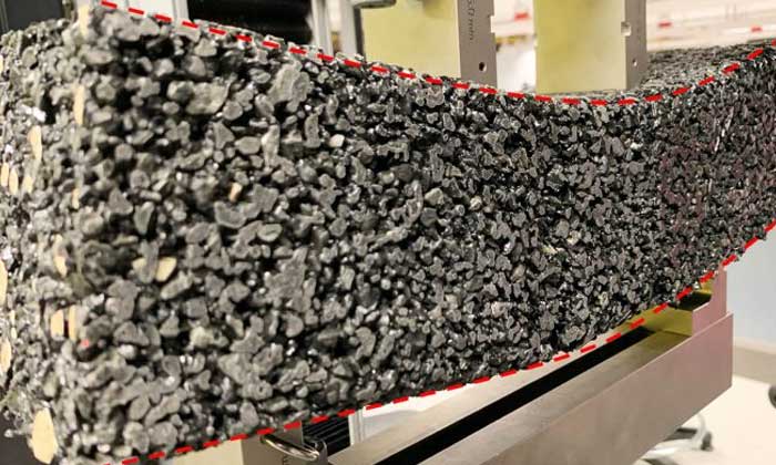 Australian company converts recycled tires into permeable pavement to filter rainwater