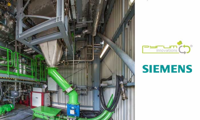 Pyrum and Siemens partner up to further develop Pyrum's tire pyrolysis plants