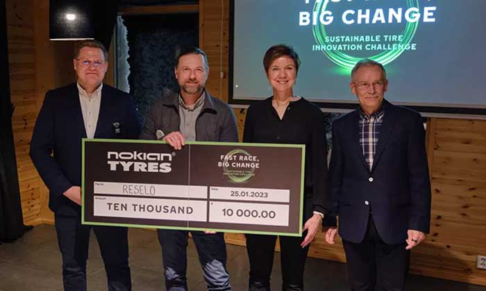 Renewable rubber made from birch bark wins Nokian Tyres' innovation challenge