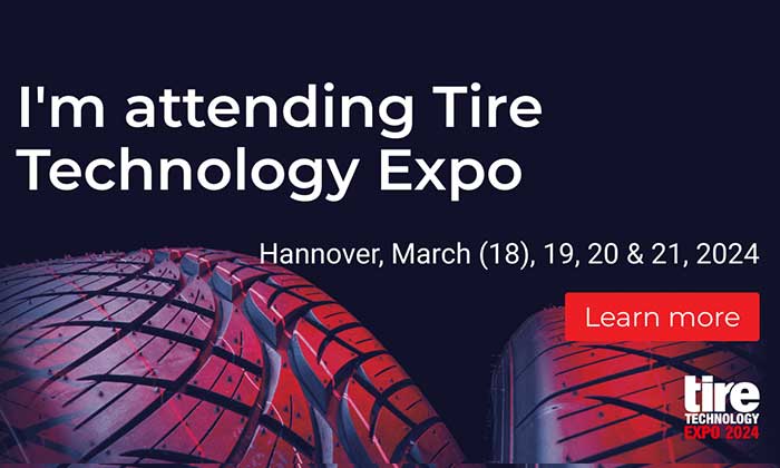 Meet Robert Weibold at Tire Technology Expo 2024 in Hannover on March 19-21