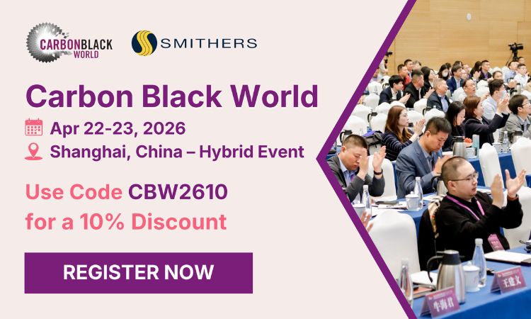 Smithers' Carbon Black World 2026: Unveiling the future of carbon black in Shanghai – get 10% discount