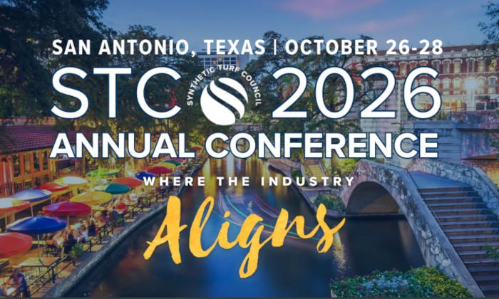 Synthetic Turf Council annual conference 2026 to take place in San Antonio, October 26-28